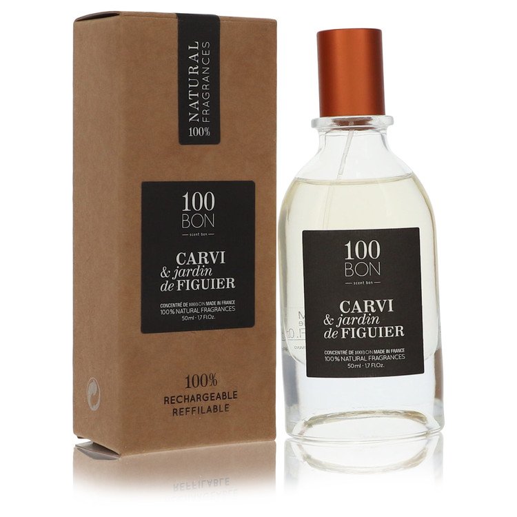 100 Bon Carvi & Jardin de Figuier Concentree de Parfum (Unisex Refillable) by 100 Bon