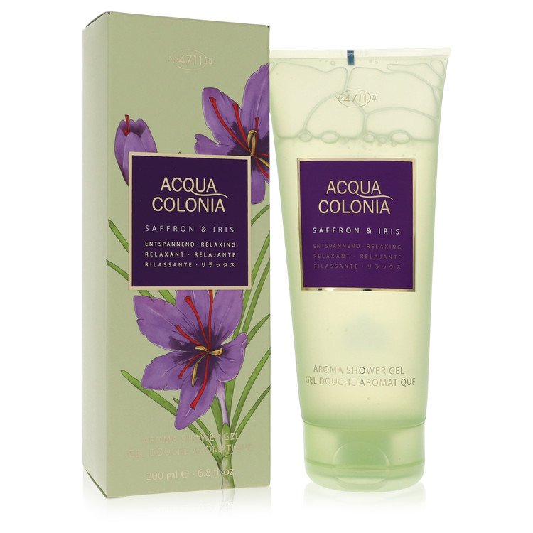 4711 Acqua Colonia Gel douche safran et iris par 4711