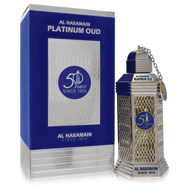 Al Haramain 50 Years Platinum Oud Eau de Parfum (Unisex) by Al Haramain