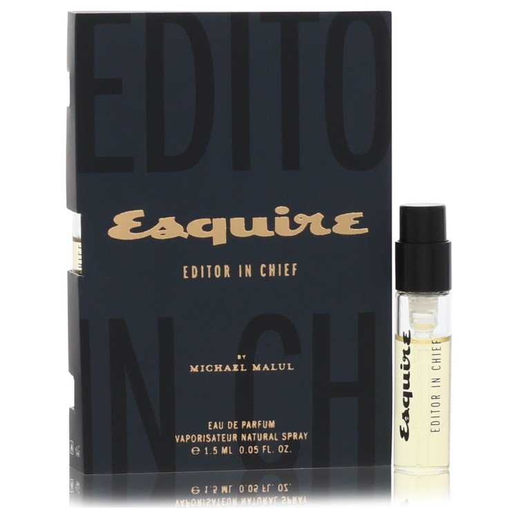 Esquire Editor In Chief Vial (sample) by Michael Malul