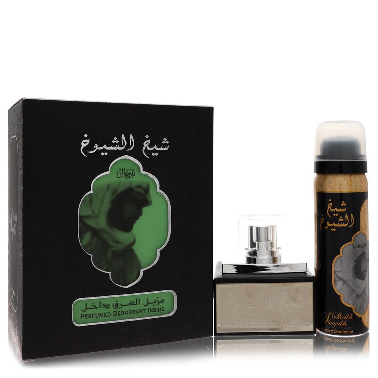 Lattfa Sheikh Al Shuyukh Eau de Parfum With 1.7 oz Deodorant Spray by Lattafa