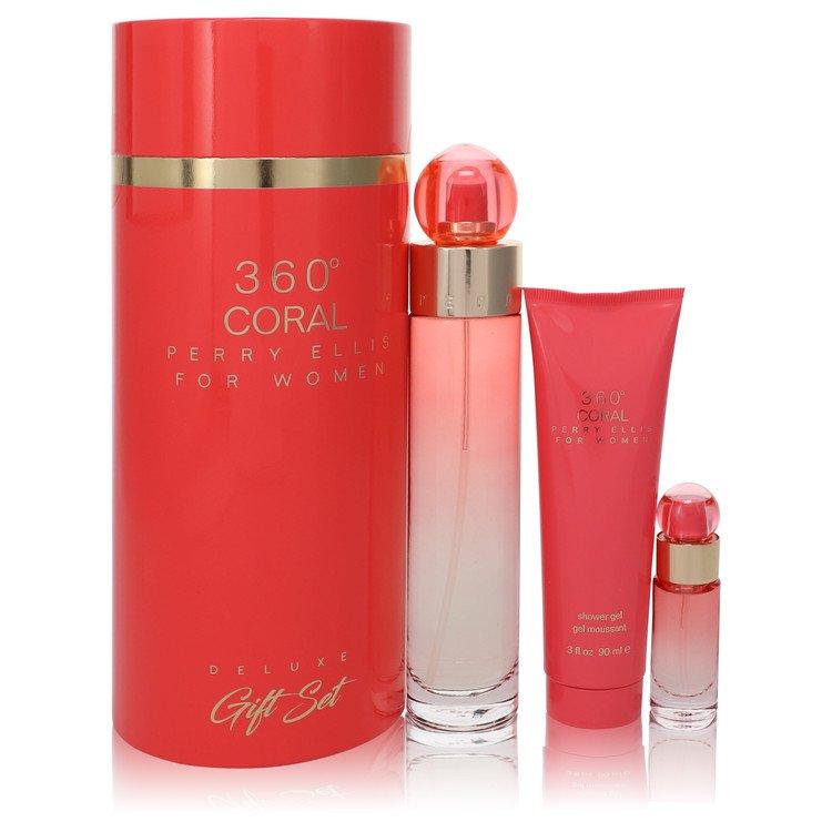 360 Coral, Gift Set by Perry Ellis
