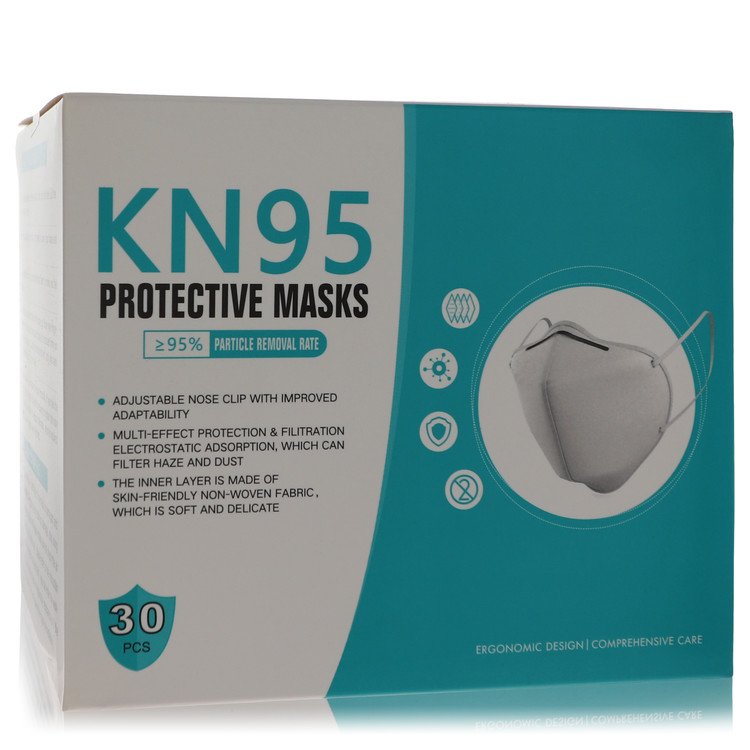 Masque Kn95 Trente (30) masques KN95, pince-nez réglable, tissu non tissé doux, approuvé par la FDA et la CE (unisexe) par Kn95