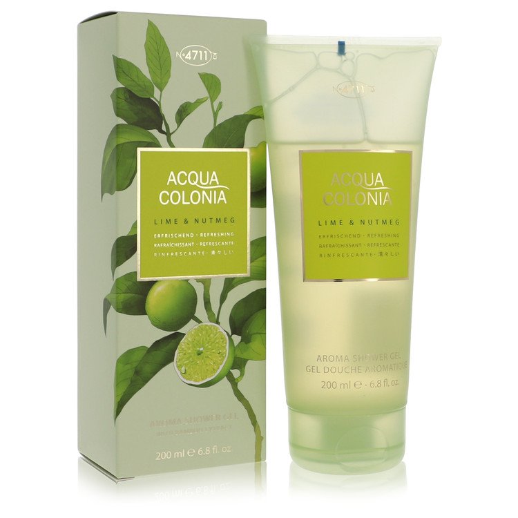 4711 Acqua Colonia Lime &amp; Nutmeg, Gel Douche de Maurer &amp; Wirtz