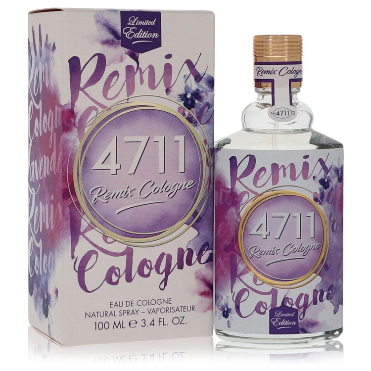 4711 Remix Lavender Eau de Cologne Spray (Unisexe) par 4711