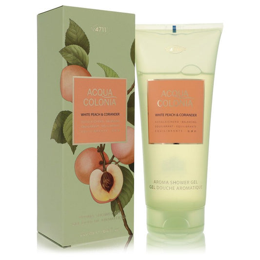 4711 Acqua Colonia White Peach & Coriander, Shower Gel by Maurer & Wirtz