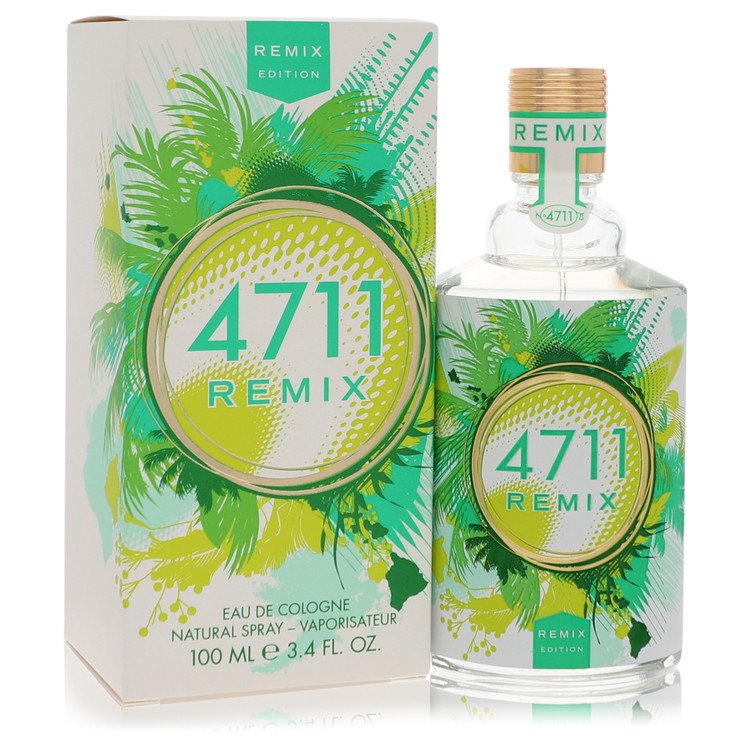 4711 Remix Green Oasis Eau de Cologne Spray (Unisex) by 4711