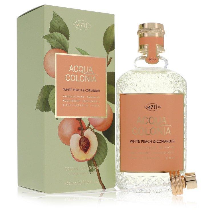 4711 Acqua Colonia White Peach & Coriander, Eau de Cologne by Maurer & Wirtz