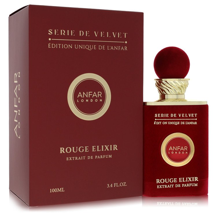 Anfar London Serie de Velvet Rouge Elixir Extrait de Parfum by Anfar