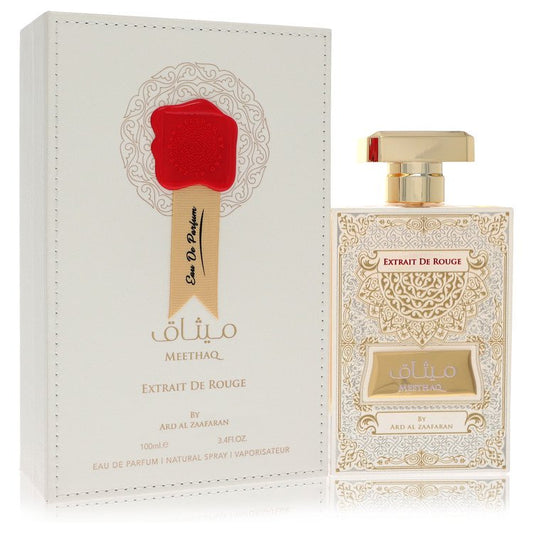 Ard Al Zaafaran Meethaq Extrait de Rouge Eau de Parfum (Unisex) by Al Zaafaran