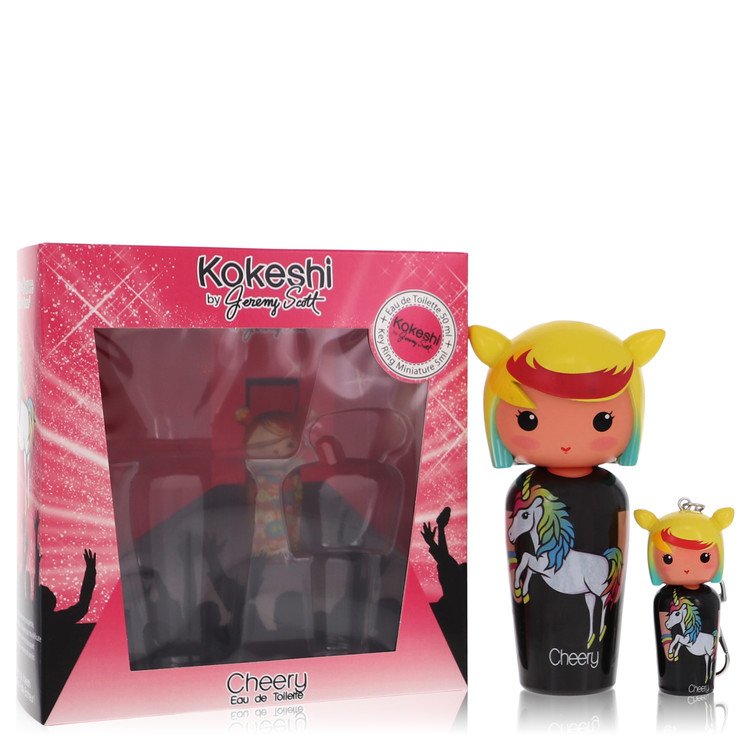 Kokeshi Cheery Eau de Toilette + Free Key Ring Mini EDT Spray by Kokeshi
