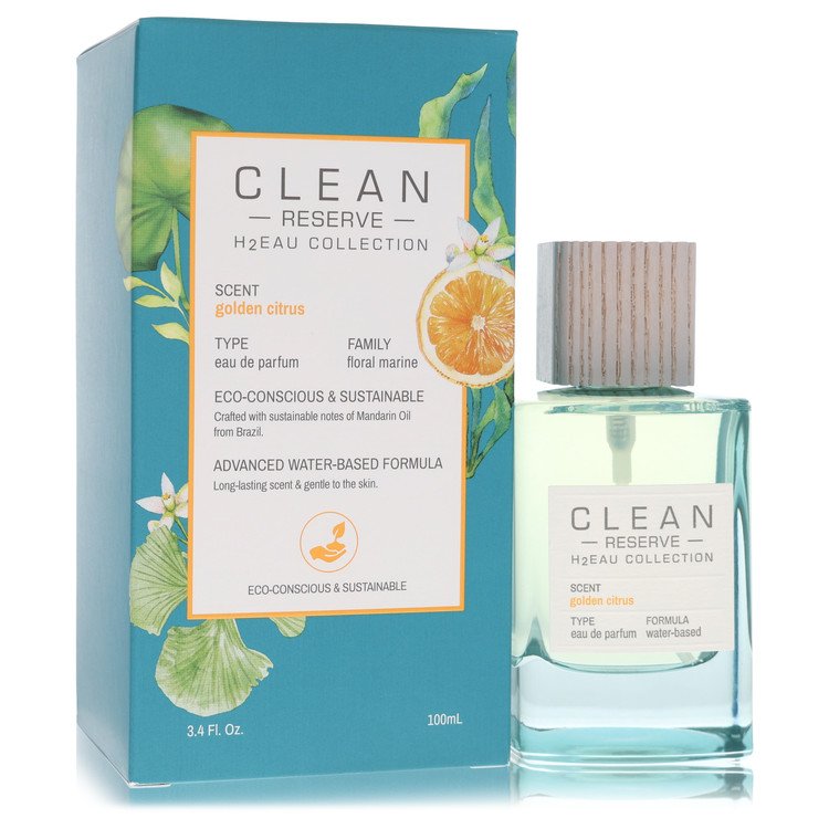 Clean Reserve Golden Citrus Eau De Parfum Spray (Unisex) By Clean