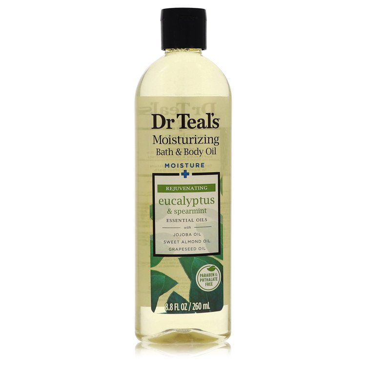 Additif de bain Dr Teal's Huile d'eucalyptus Huile corporelle pure au sel d'Epsom Relax &amp; Relief à l'eucalyptus et à la menthe verte par Dr Teal's