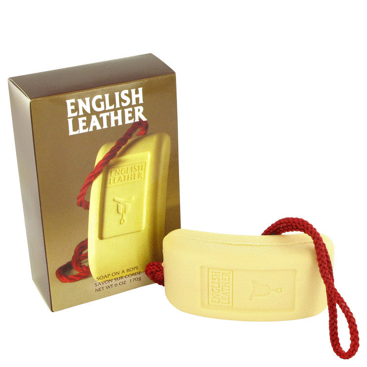 English Leather Soap on a rope by Dana