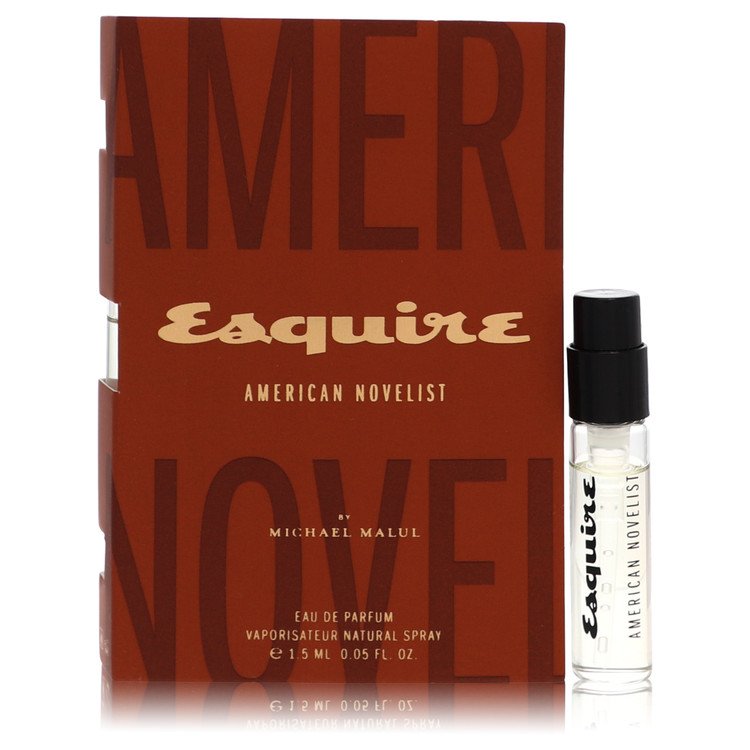 Esquire American Novelist Vial (sample) by Michael Malul