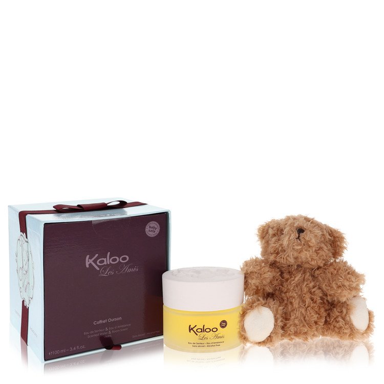 Kaloo Les Amis Eau de Senteur Spray / Room Fragrance Spray (Alcohol Free) + Free Fluffy Bear by Kaloo