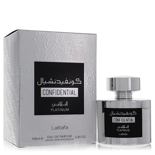 Lattafa Confidential Platinum Eau de Parfum (Unisex) by Lattafa