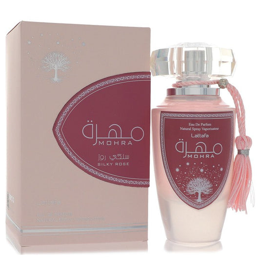 Lattafa Mohra Silky Rose Eau de Parfum by Lattafa