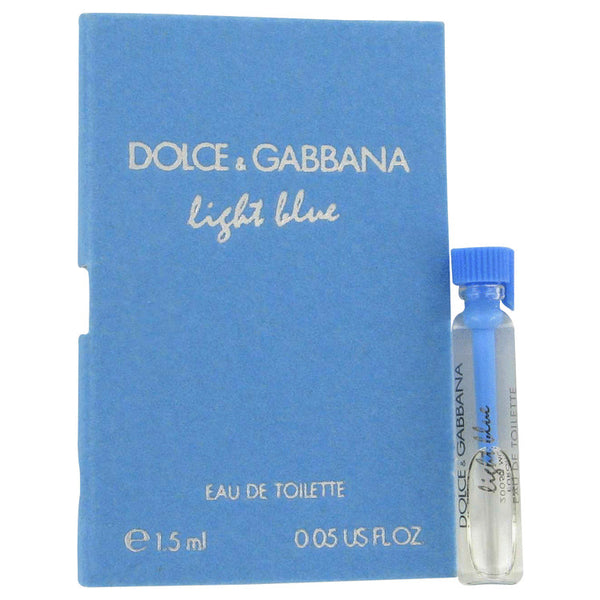 Unisex Dolce & Gabbana Light Blue Samples DOLCE & GABBANA Light Blue Eau De Toilette EDT Spray Sample  main image 3