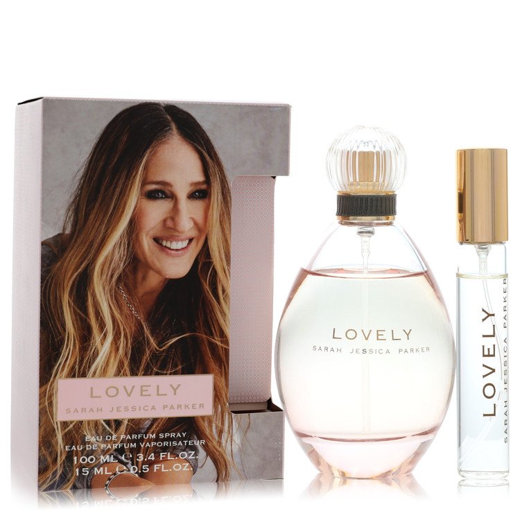 Lovely Eau de Parfum + 1/2 oz Travel EDP Spray by Sarah Jessica Parker
