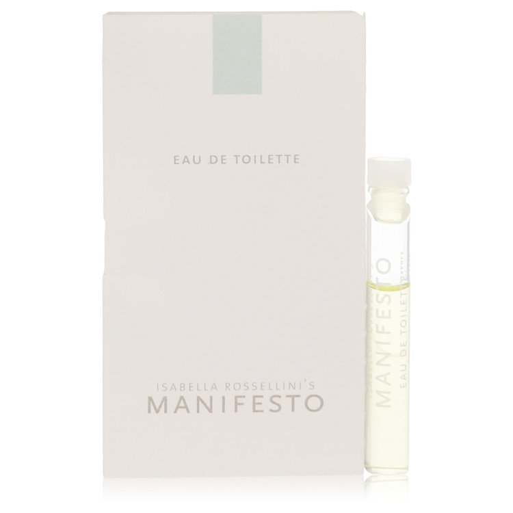 Manifesto Rosellini Vial (sample) by Isabella Rossellini