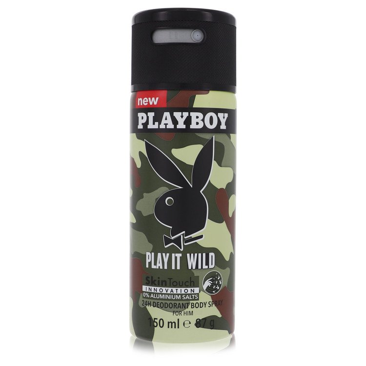 Playboy Play It Wild Deodorant Spray by Playboy