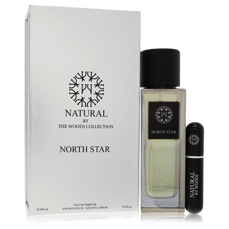 The Woods Collection Natural North Star Eau de Parfum with Mini Refillable Spray (Unisex) by The Woods Collection