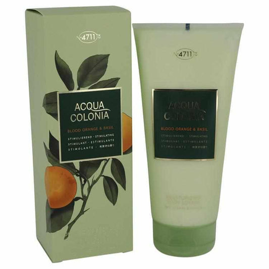 4711 Acqua Colonia Blood Orange & Basil Body Lotion by Maurer & Wirtz | Fragrance365