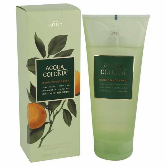 4711 Acqua Colonia Blood Orange & Basil Shower Gel by Maurer & Wirtz | Fragrance365