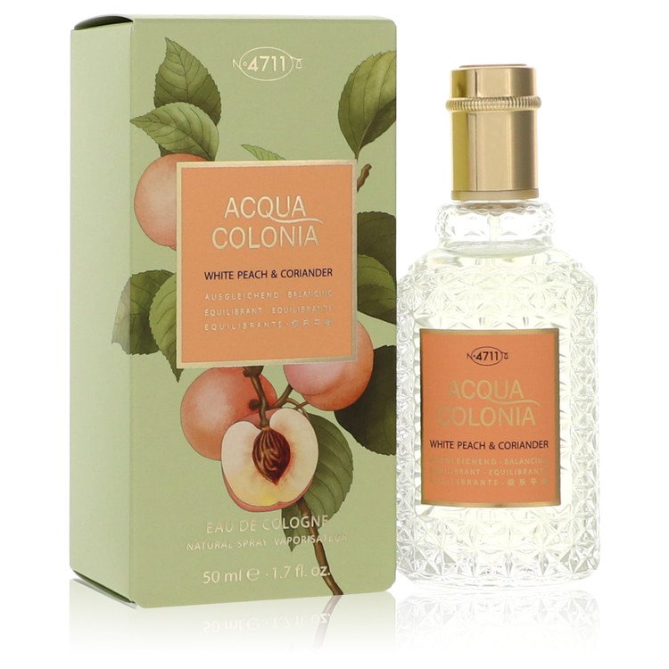 4711 Acqua Colonia White Peach &amp; Coriander Eau de Cologne Spray (Unisex) by 4711