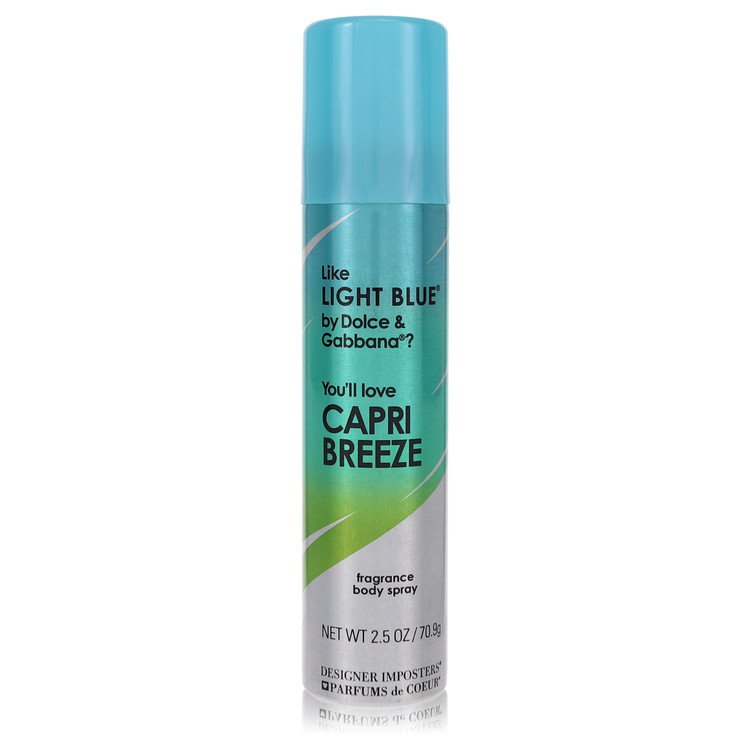 Spray corporel Capri Breeze Designer Imposters de Parfums de Coeur