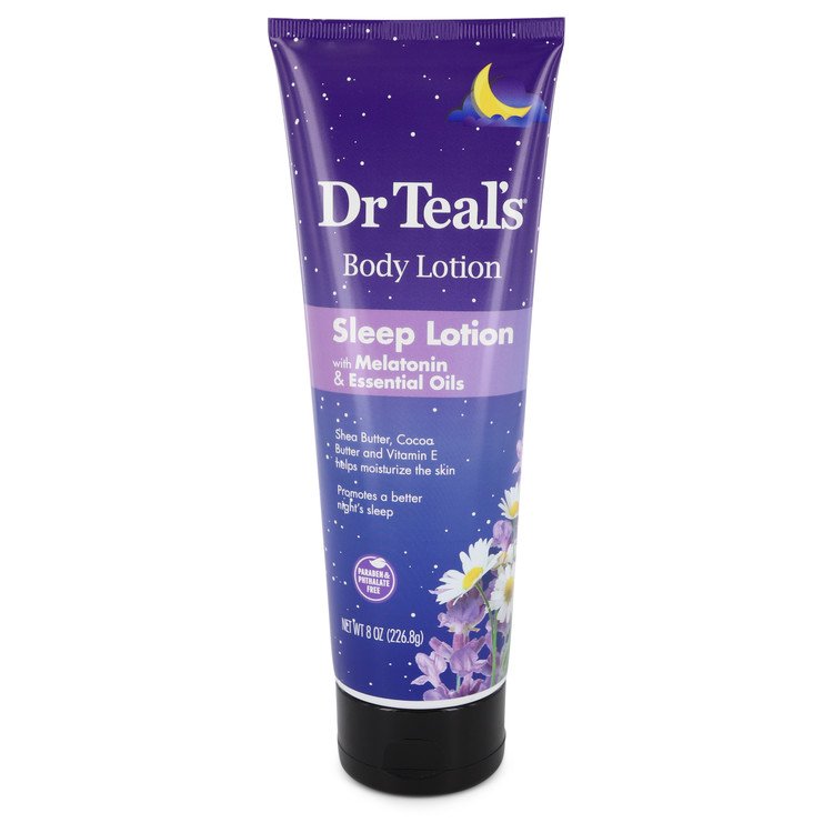 Dr Teal&#39;s Sleep Lotion Sleep Lotion with Melatonin &amp; Essential Oils Promotes a better night&#39;s sleep (Shea butter, Cocoa Butter and Vitamin E by Dr Teal&#39;s