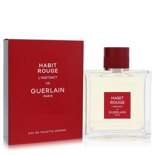 Habit Rouge L'instinct Eau de Toilette Intense Spray by Guerlain