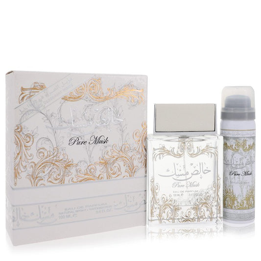 Lattafa Pure Khalis Musk Eau de Parfum Plus 1.7 Deodorant by Lattafa