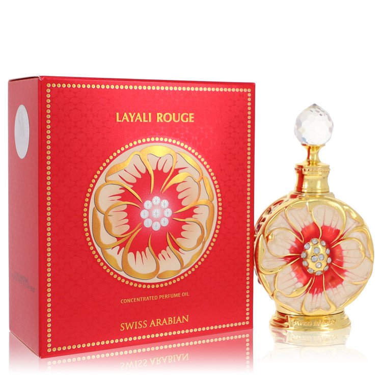 Huile de parfum concentrée Swiss Arabian Layali Rouge de Swiss Arabian