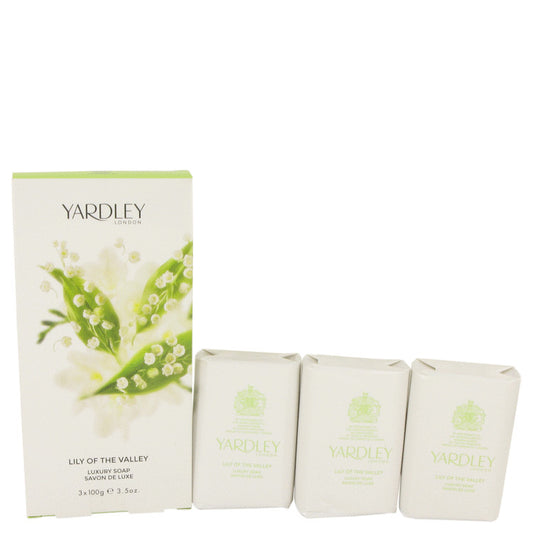 Savon Lily Of The Valley Yardley 3 x 3,5 oz par Yardley London