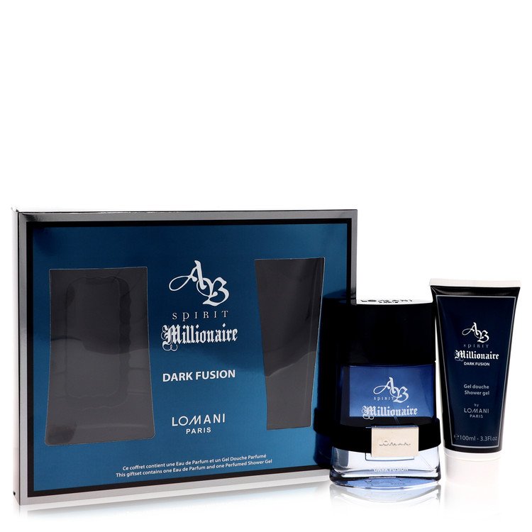 Coffret cadeau Spirit Millionaire Dark Fusion de Lomani