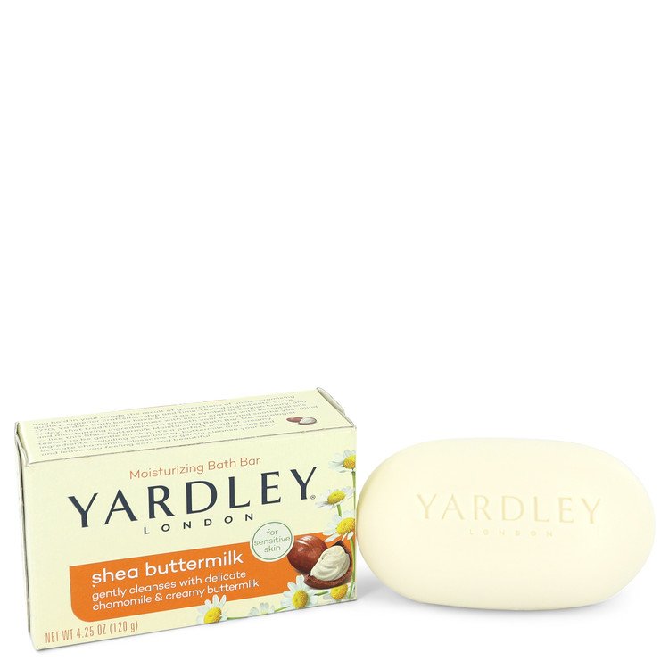 Yardley London Soaps Shea Butter Milk Naturally Moisturizing Bath Soap by Yardley London