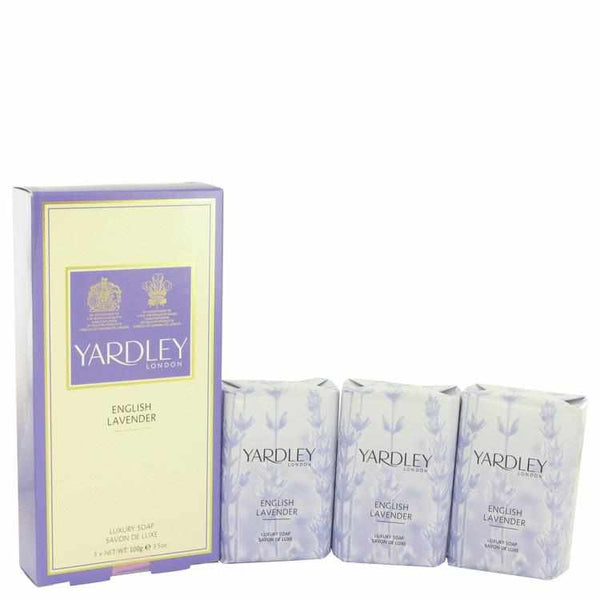 English Lavender 3 x 3.5 oz Soap by Yardley London | Fragrance365