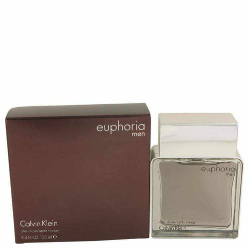 Calvin Klein Bath Works Aftershave 3.4 oz. Aftershave Euphoria Aftershave by Calvin Klein