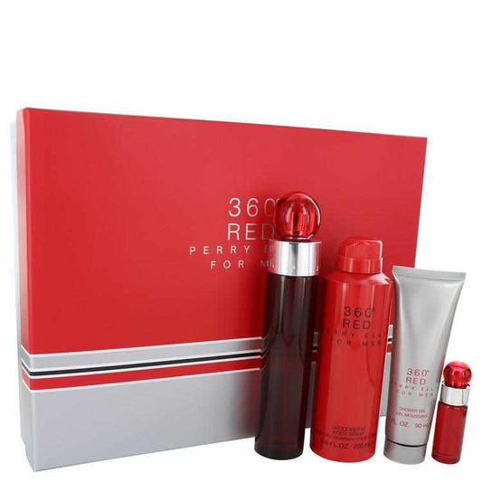 Perry Ellis 360 Red, Gift Set by Perry Ellis | Fragrance365